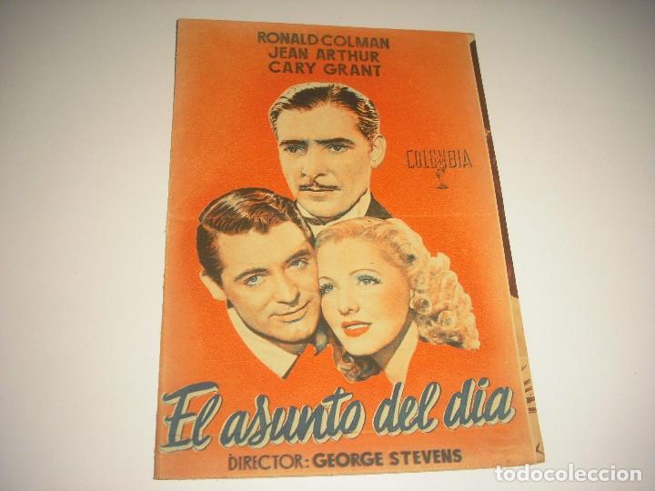 Cine: EL ASUNTO DEL DIA , PROGRAMA DOBLE SIN PUBLICIDAD - Foto 1