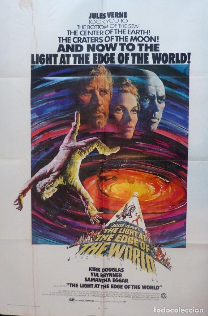 THE LIGHT AT THE EDGE OF THE WORLD MOVIE POSTER,1971,1 SHEET. (Cine - Folletos de Mano - Ciencia Ficción)