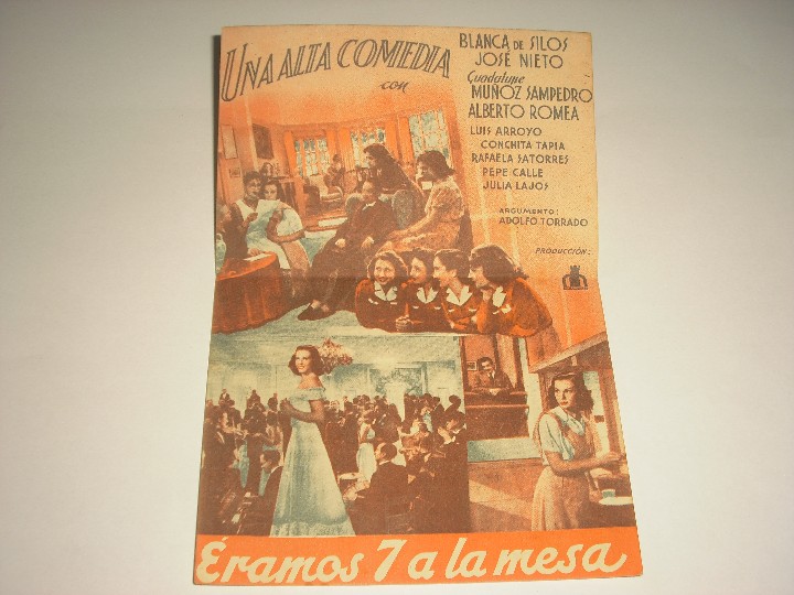Cine: ERAMOS 7 A LA MESA, PROGRAMA DOBLE SIN PUBLICIDAD - Foto 2