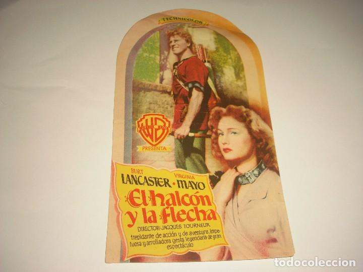 Cine: EL HALCON Y LA FLECHA , BURT LANCASTER , CON PUBLICIDAD - Foto 1