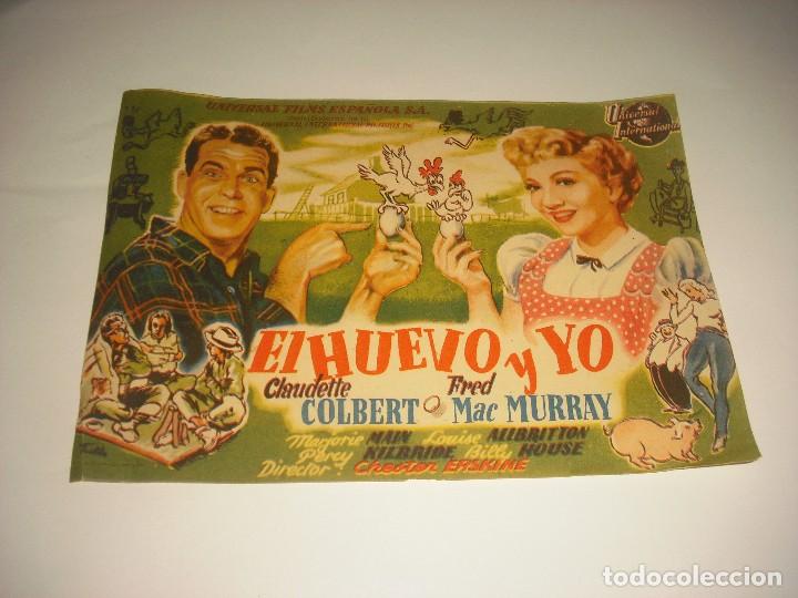 Cine: EL HUEVO Y YO, SIN PUBLICIDAD - Foto 1