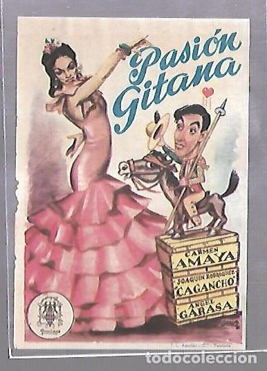 Cine: PROGRAMA DE CINE. S/P. PASION GITANA. VER - Foto 1