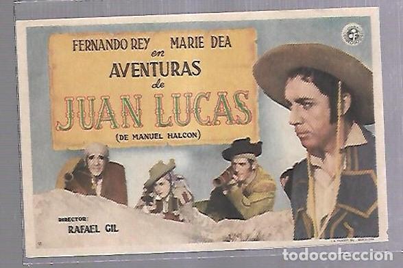 Cine: PROGRAMA DE CINE. S/P. AVENTURAS DE JUAN LUCAS. VER - Foto 1