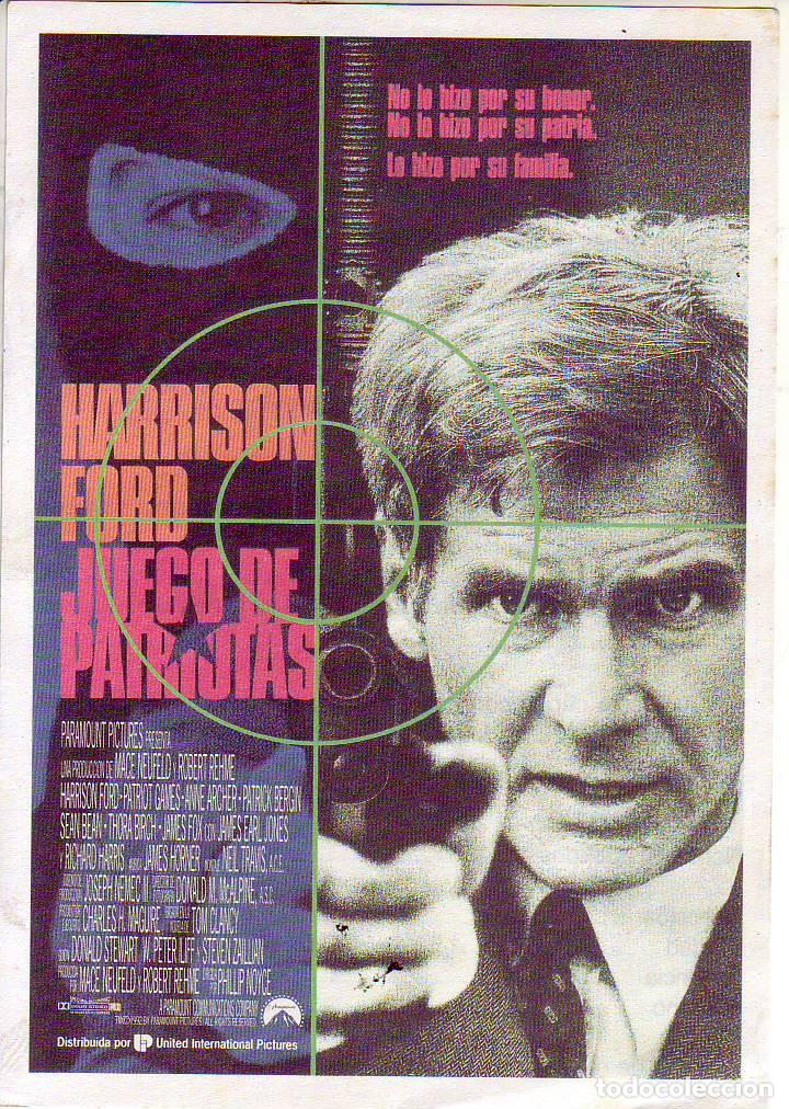 Cine: juego de patriotas - Foto 1