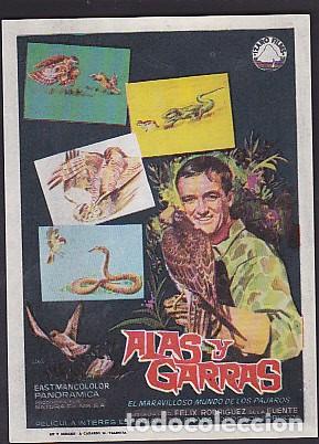 Cine: PROGRAMA ALAS Y GARRAS FELIX RODRIGUEZ DE LA FUENTE - Foto 1