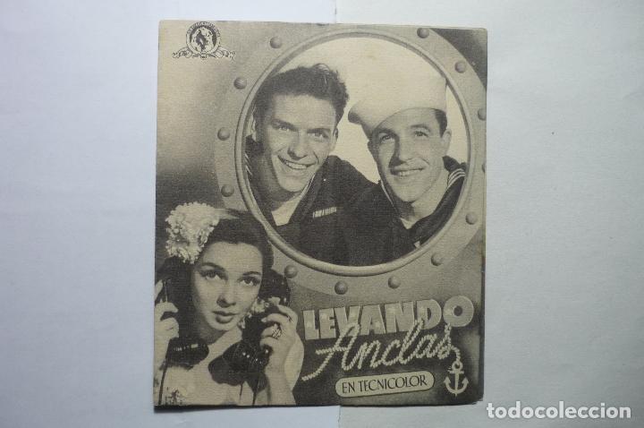 Cine: PROGRAMA DOBLE LEVANDO ANCLAS.-FRANK SINATRA -PUBLICIDAD EUTERPE sabadell?? - Foto 1