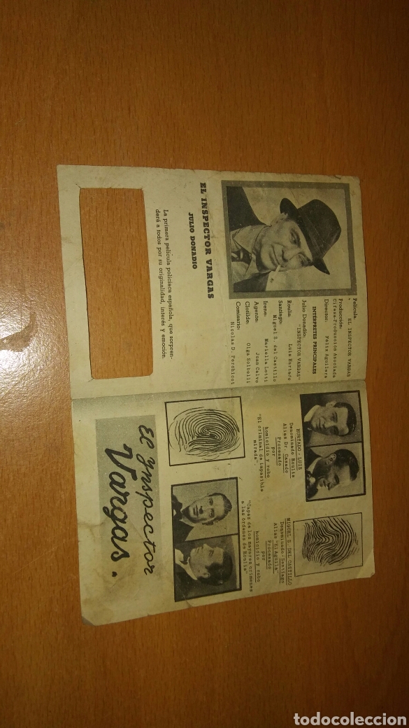 Cine: Programa de cine doble sin publicidad el inspector Vargas - Foto 2