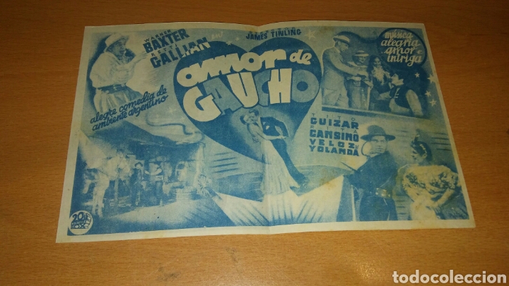 Cine: Programa de cine doble sin publicidad amor de gaucho - Foto 2