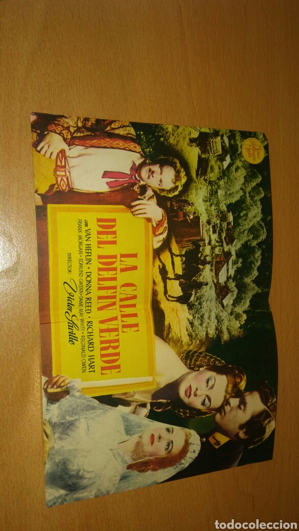 Cine: Programa de cine doble con publicidad la calle del delf&iacute;n verde - Foto 2
