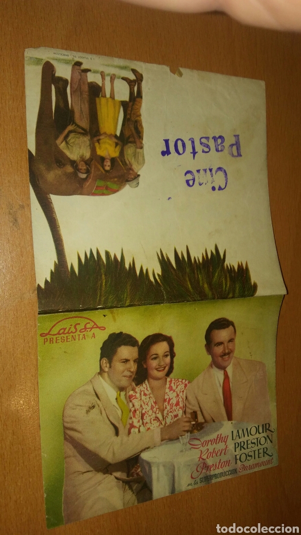 Cine: Programa de cine doble con publicidad luna de birmania - Foto 1