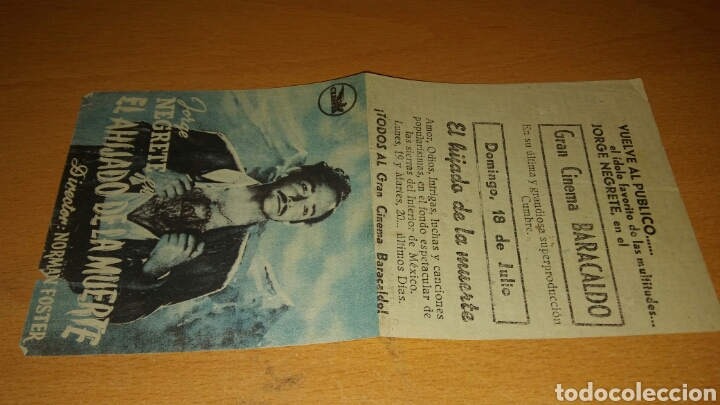 Cine: Programa de cine doble con publicidad el ahijado de la muerte - Foto 1