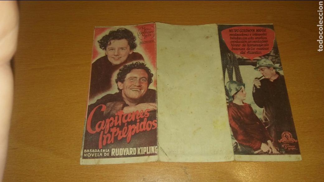 Cine: Programa de cine triple sin publicidad capitanes intrepidos - Foto 1