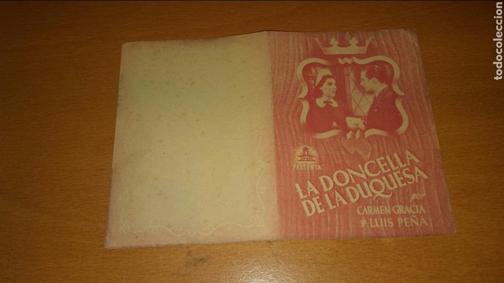 Cine: Programa de cine doble sin publicidad la doncella de la duquesa - Foto 1