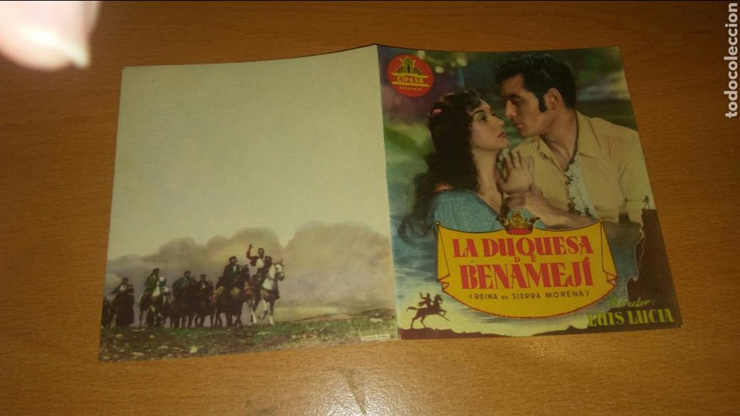 Cine: Programa de cine doble sin publicidad la duquesa de benameji - Foto 1