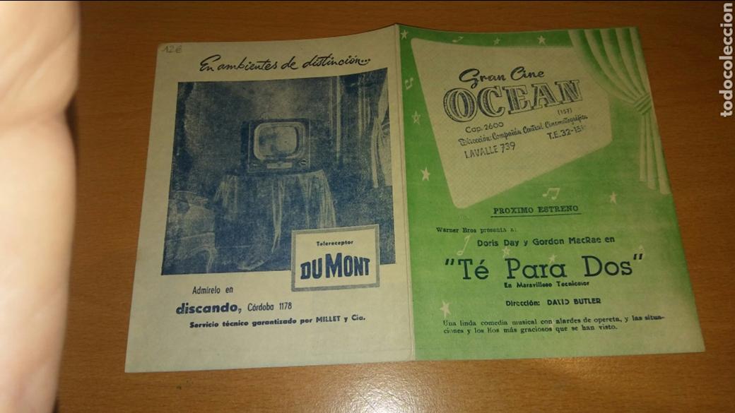 Cine: Programa de cine doble con publicidad te para dos - Foto 1