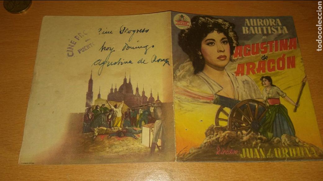 Cine: Programa de cine doble con publicidad Agustina de Arag&oacute;n - Foto 1