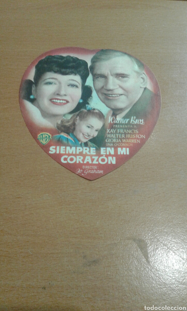 Cine: Programa de cine troquelado blanco siempre en mi corazon - Foto 1