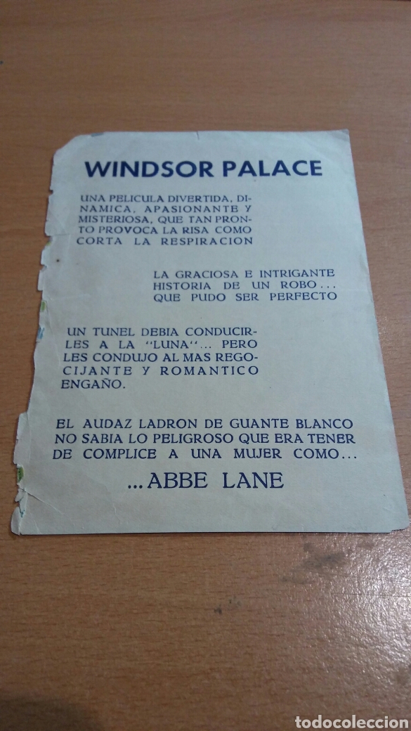 Cine: Programa de cine con publicidad palabra de ladron - Foto 2
