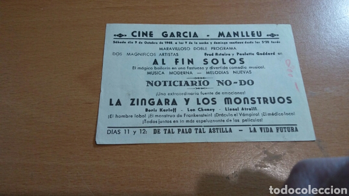 Cine: Programa de cine con publicidad al fin solos - Foto 2