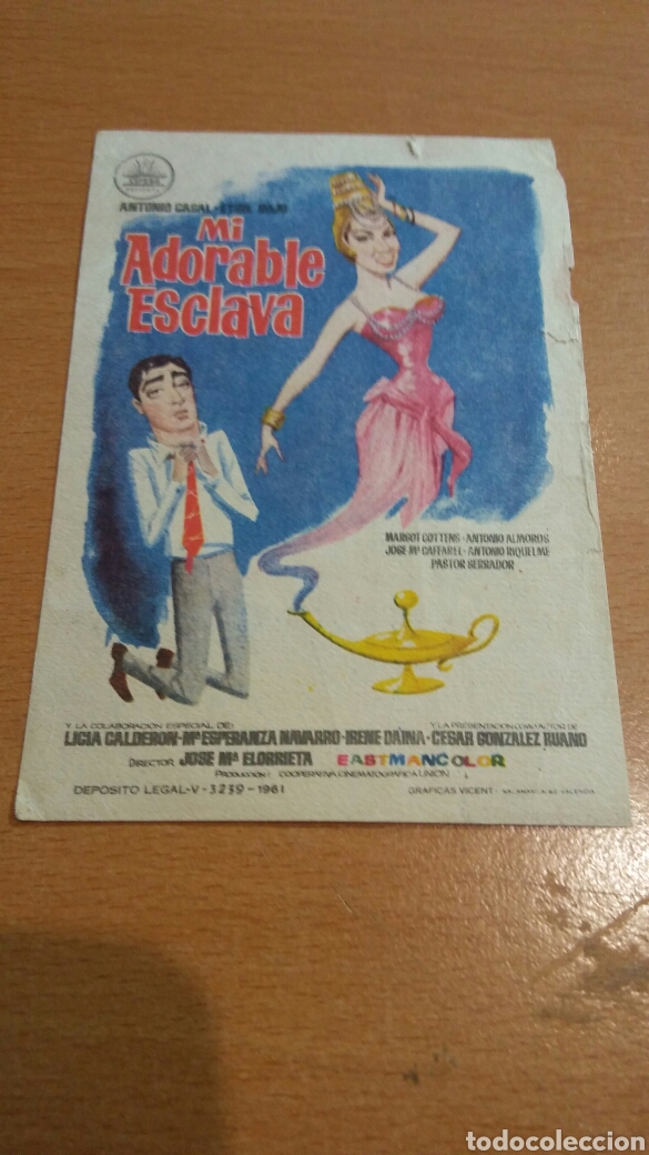 Cine: Programa de cine con publicidad mi adorable esclava - Foto 1