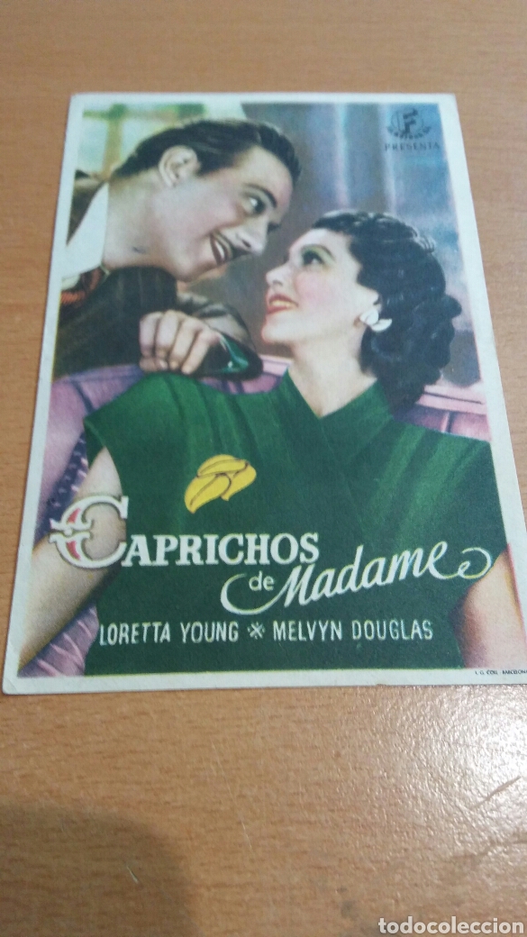 Cine: Programa de cine con publicidad caprichos de madame - Foto 1