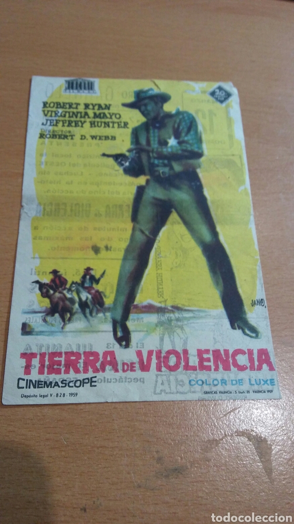 Cine: Programa de cine con publicidad tierra de violencia - Foto 1