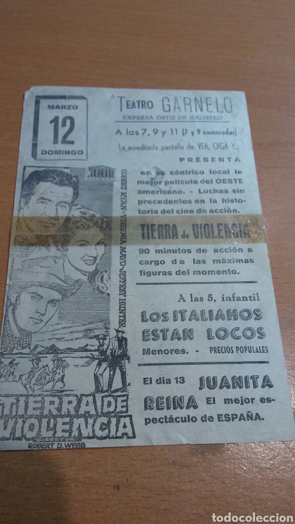 Cine: Programa de cine con publicidad tierra de violencia - Foto 2