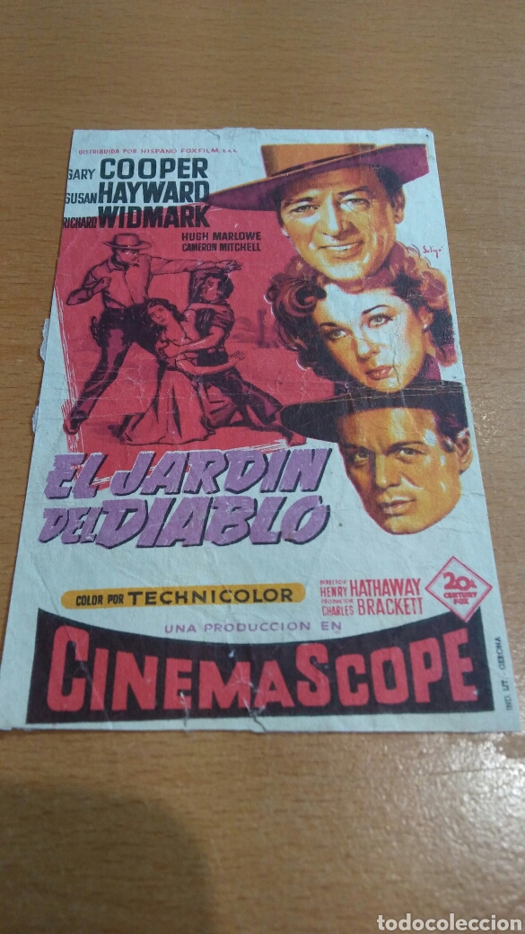 Cine: Programa de cine con publicidad el jard&iacute;n del diablo - Foto 1