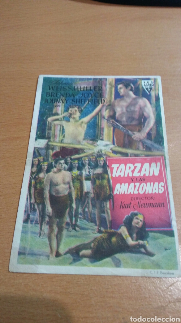Cine: Programa de cine con publicidad Tarz&aacute;n y las amazonas - Foto 1