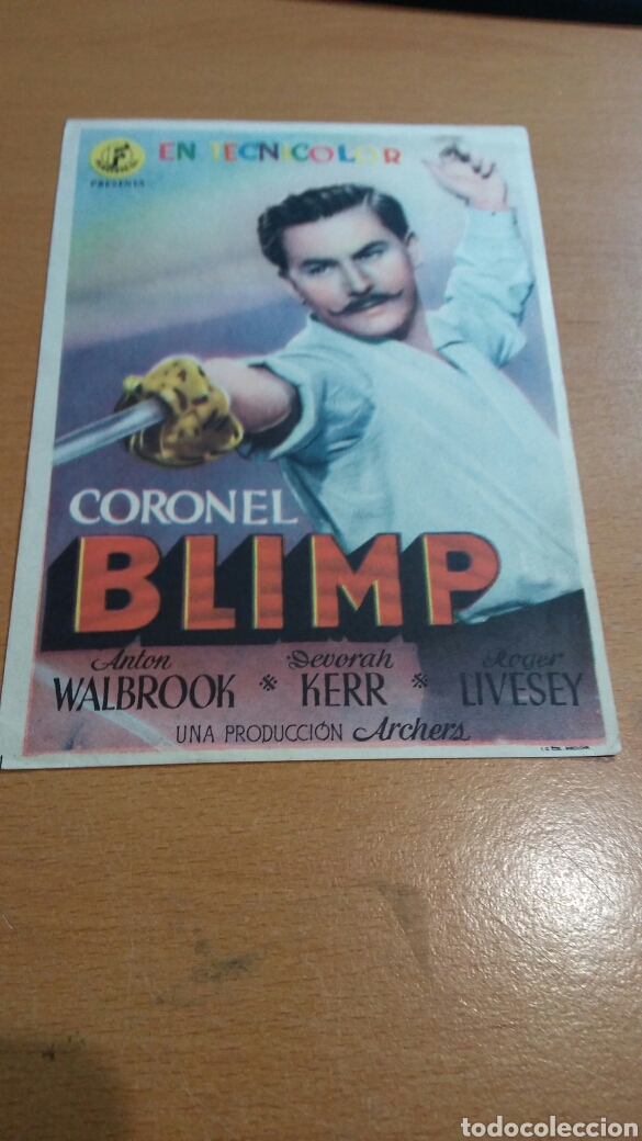 Cine: Programa de cine blanco coronel blimp - Foto 1