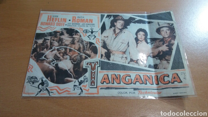 Cine: Programa de cine con publicidad tanganika - Foto 1