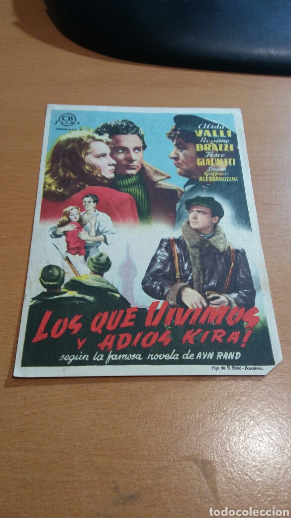 Cine: Programa de cine con publicidad los que vivimos y adi&oacute;s kira - Foto 1