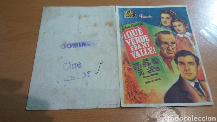 Cine: Programa de cine doble con publicidad que verde era mi valle - Foto 1