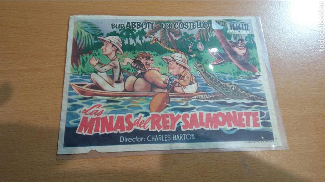 Cine: Programa de cine con publicidad las minas del rey Salmonete - Foto 1