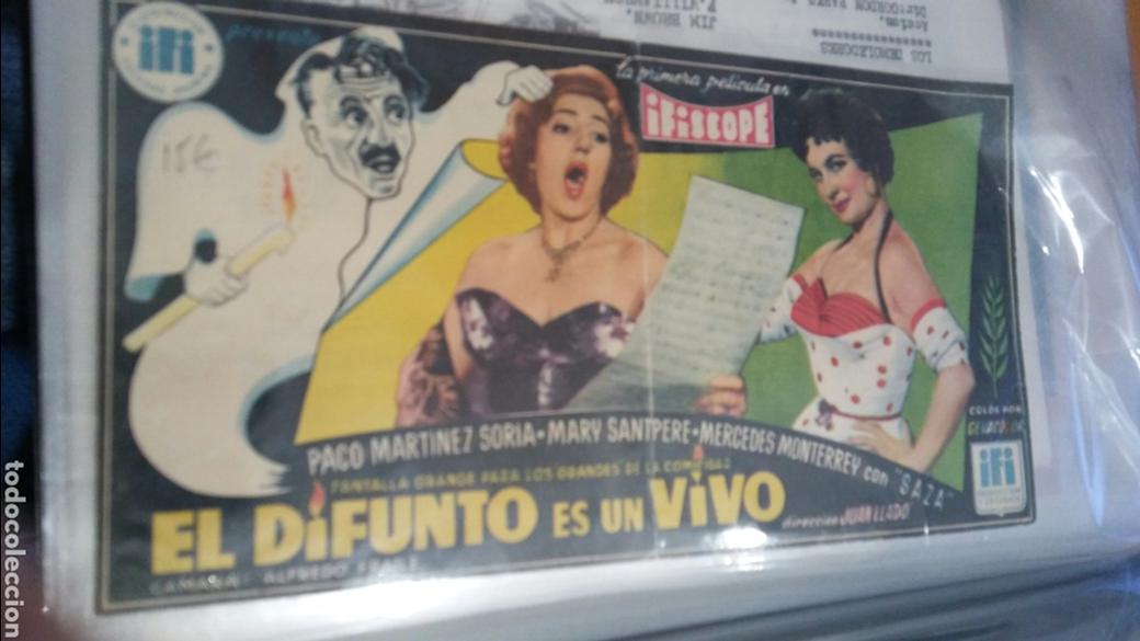 Cine: Programa de cine el difunto es un vivo - Foto 1