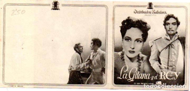 Cine: PROGRAMA DE CINE DOBLE. LA GITANA Y EL REY - Foto 1
