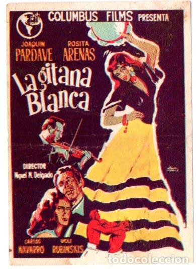 Cine: PROGRAMA DE CINE. LA GITANA BLANCA - Foto 1