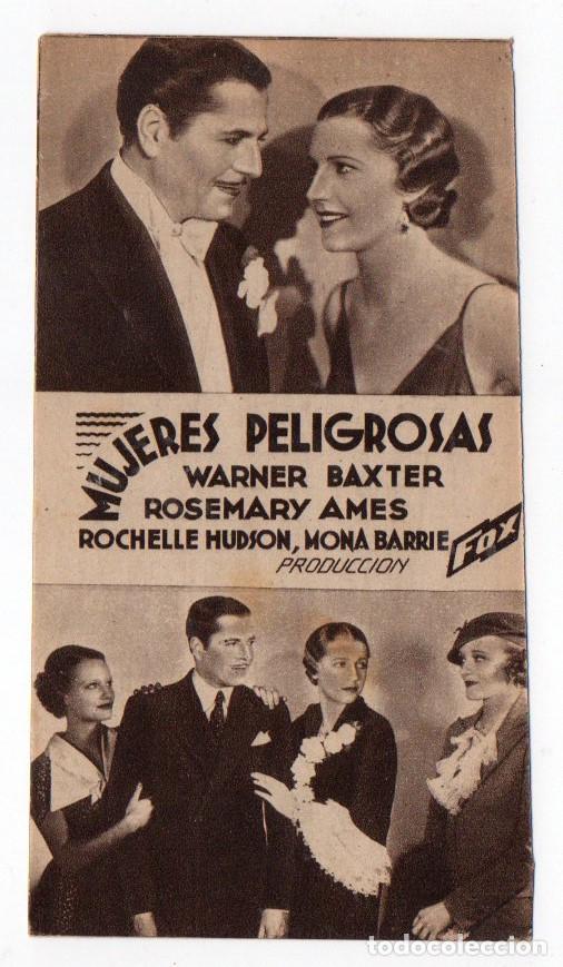 Cine: PROGRAMA TARJETA MUJERES PELIGROSAS - Foto 1