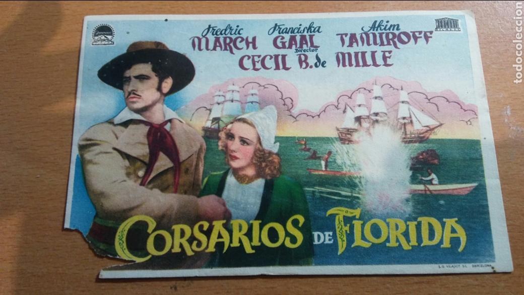 Cine: Corsarios de Florida simple - Foto 1