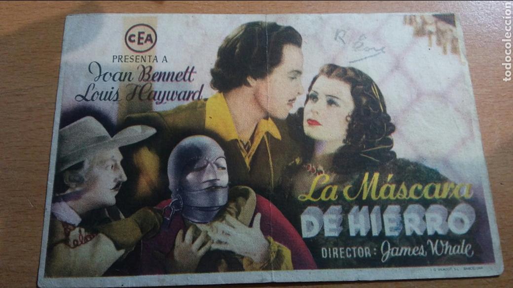 Cine: La mascara de hierro cine progreso Pto real - Foto 1