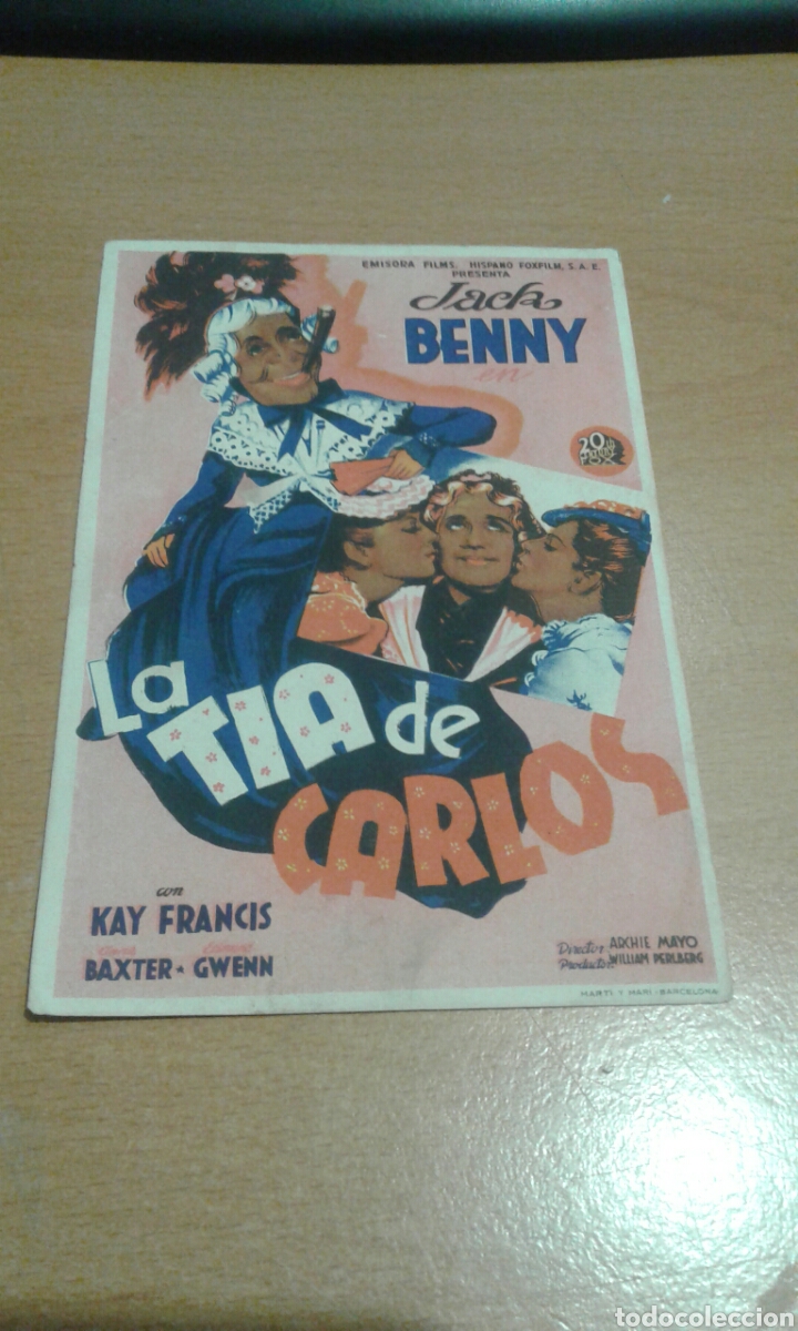 Cine: La t&iacute;a de Carlos simple soligo - Foto 1