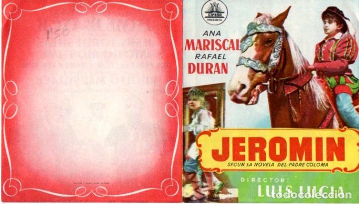 Cine: PROGRAMA DE CINE DOBLE. JEROMIN - Foto 1