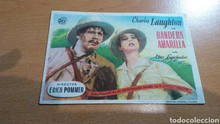Cine: Bandera amarilla simple - Foto 1