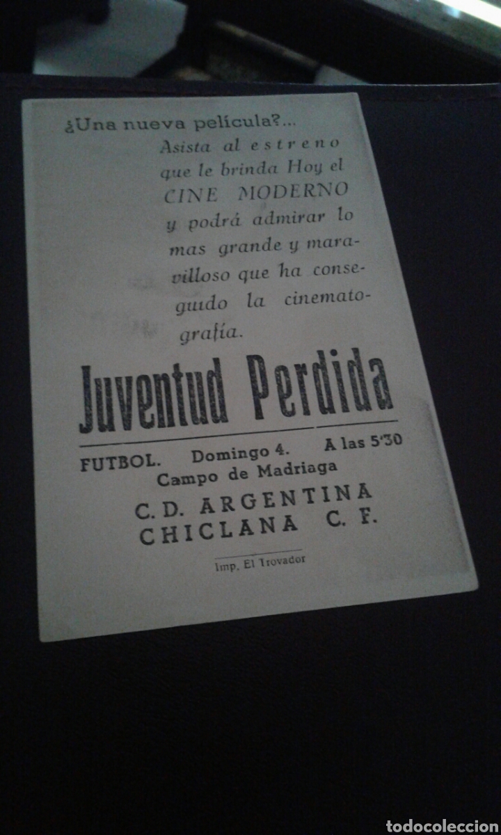 Cine: Juventud perdida cine moderno chiclana - Foto 2