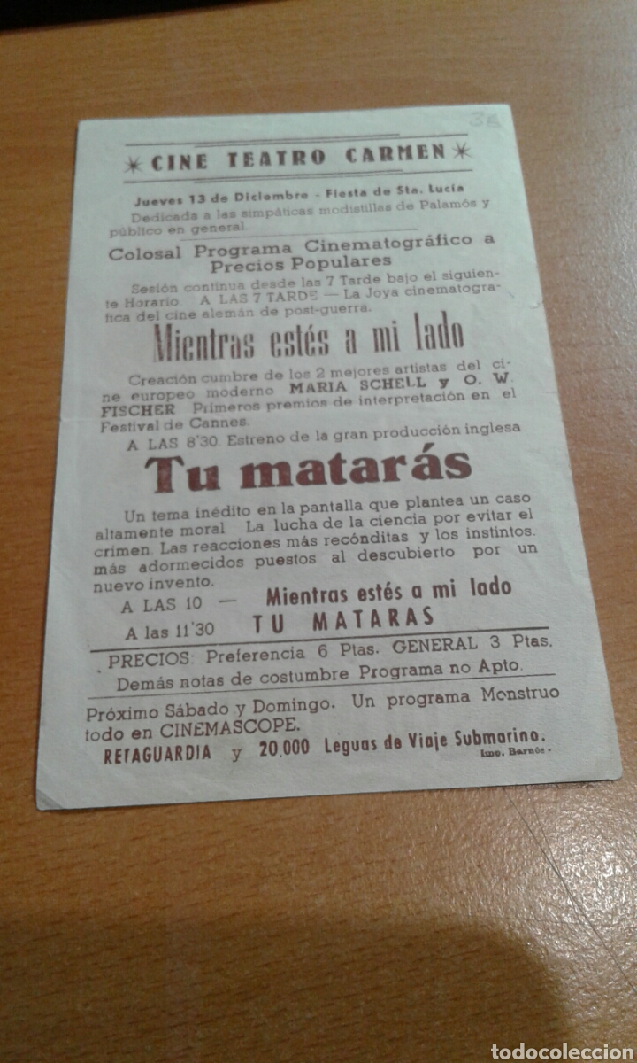 Cine: Tu matar&aacute;s teatro carmen - Foto 2