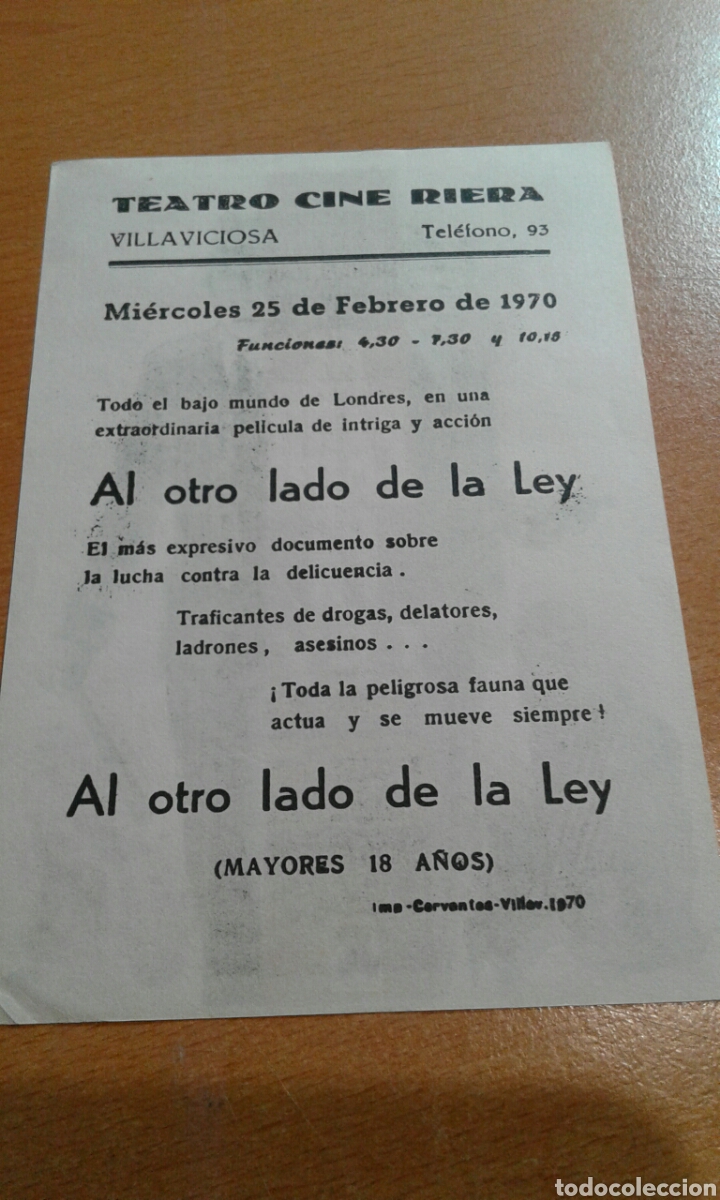 Cine: Al otro lado de la ley cine riera - Foto 2