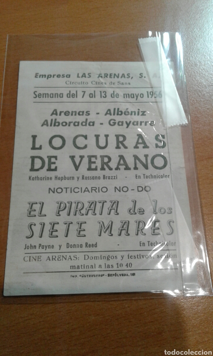 Cine: El pirata de los 7 mares cine arenas - Foto 2