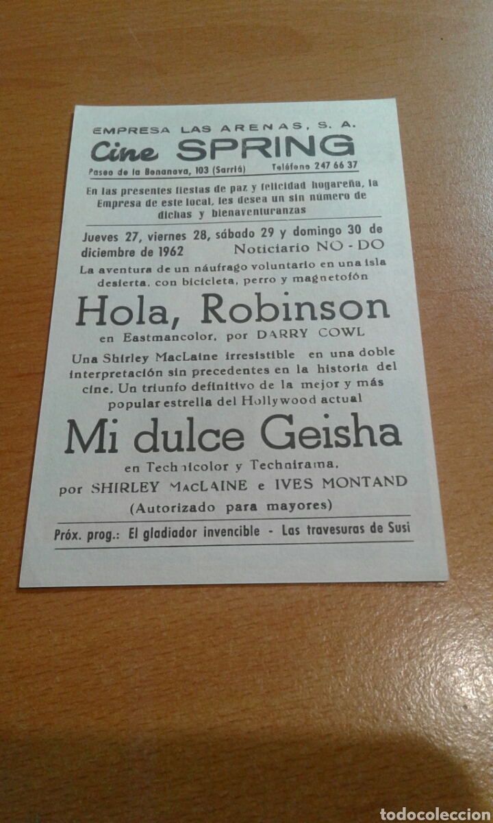 Cine: Hola Robinson cine spring - Foto 2