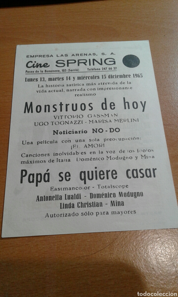 Cine: Papa se quiere casar cine spring - Foto 2