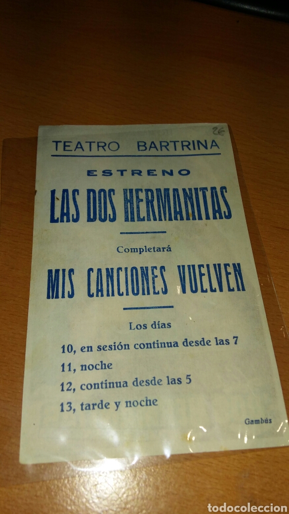 Cine: Las dos hermanita teatro bartrina - Foto 2